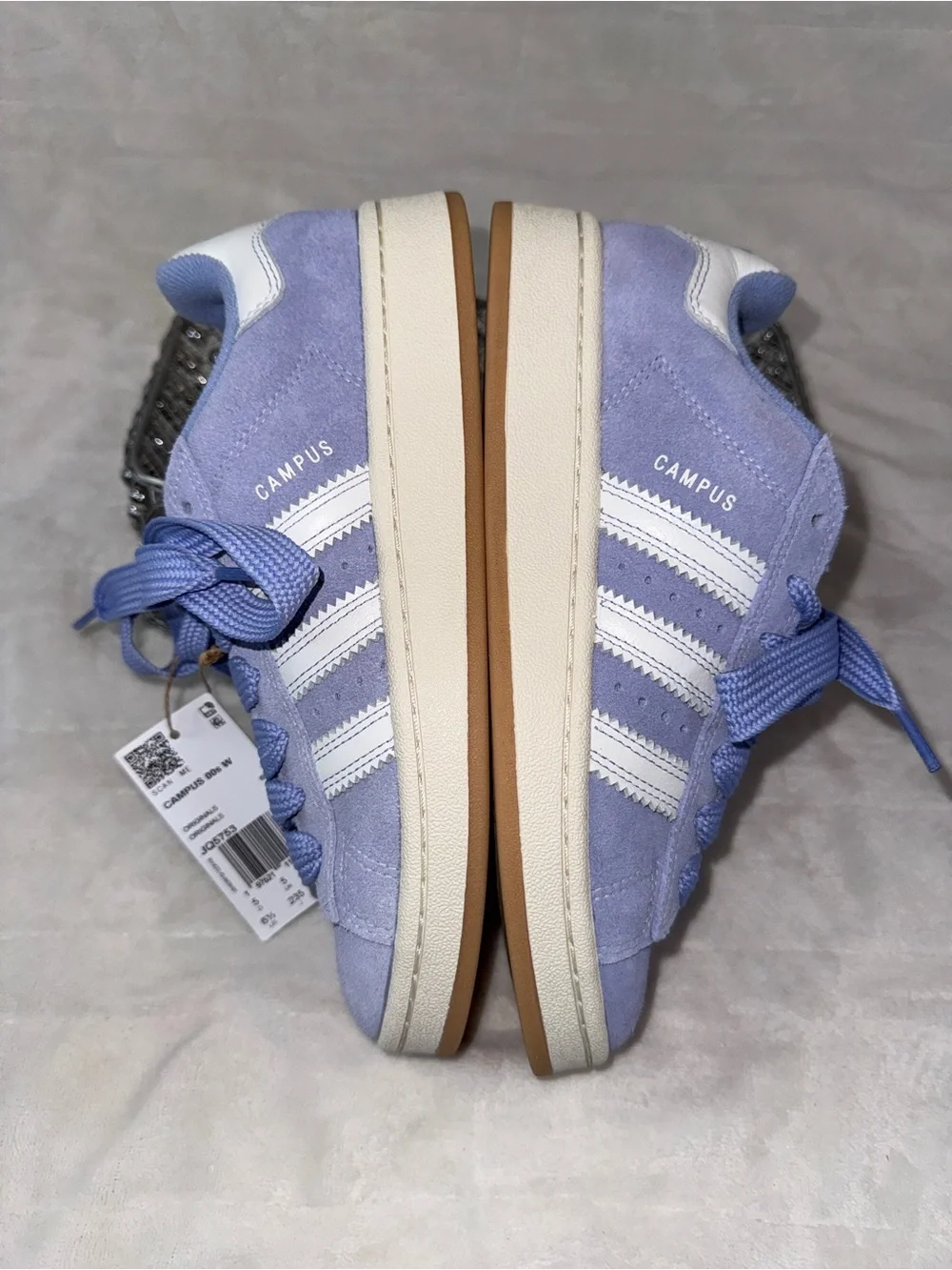 Adidas Campus 00s Lavender Spark Youth 5Y Women 6.5 JQ5753 💜👟